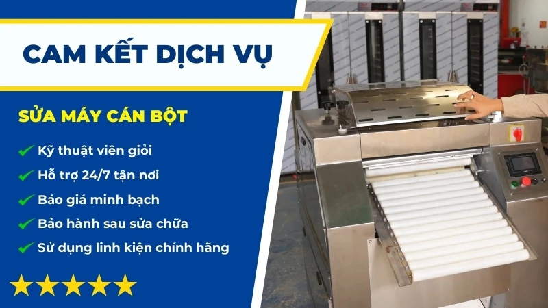 Lý do nên chọn dịch vụ sửa máy cán bột giá rẻ tại Sửa Điện Tử