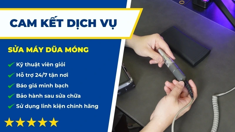 Lý do khách hàng nên chọn dịch vụ sửa máy dũa móng giá rẻ tại Sửa Điện Tử
