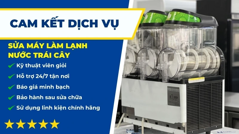Lý do nên chọn dịch vụ sửa máy làm lạnh nước trái cây giá rẻ tại Sửa Điện Tử