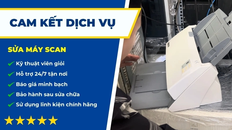Tại sao nên chọn dịch vụ sửa máy scan tại Sửa Điện Tử?